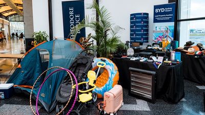 Items going under the hammer include 60 bottles of alcohol, 40 e-readers and ski boots.