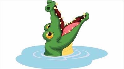 Selfie alert: Beware of crocodiles