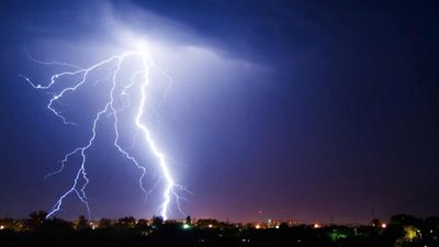 Lightning strike puts an end to year-long holiday for two US tourists