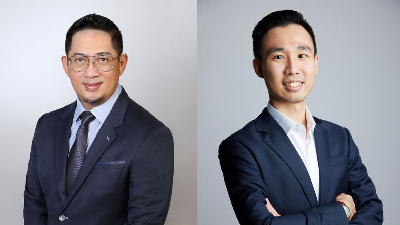 UOB Travel Planners' Steven Ler (left) and QBE Singapore's Goh Shun Quan share their perspectives on the right insurance coverage for risk management.