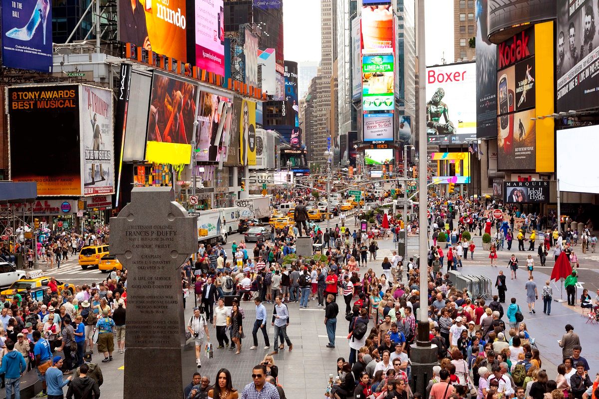 Megacities like New York rule with hotel room rates