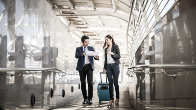 International business travellers are more likely to engage in a number of risky behaviours when travelling, compared to their behaviour at home.