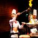 Cookin’ NANTA is a non-verbal Korean stage show mixing comedy, acrobatics, and percussion with kitchen utensils in a high-energy culinary performance.