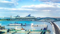 This decision comes after a successful pilot programme initiated in March, which allowed the resumption of cruise traffic from Shanghai (pictured: WuSongKou International Cruise Terminal) and Shenzhen.