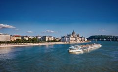 Low water levels on the Danube are challenging river ship operators.
