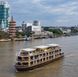 With room for just 32 guests, the vessel offers an intimate way to explore the Rajang River, with river-facing cabins, a lounge and a sun deck for taking in the passing scenery.