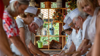 Oceania Cruises' Civitavecchia farmhouse culinary experience in Rome.
