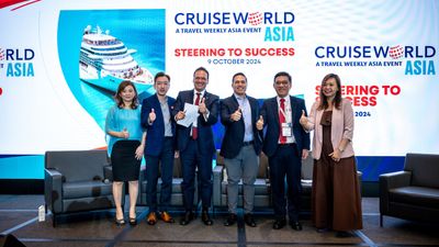 Cruise Leaders Panel Discussion at CruiseWorld Asia 2024.