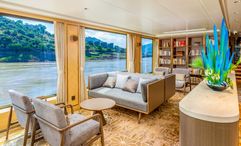 The 650-guest vessel will sail through the Three Gorges.