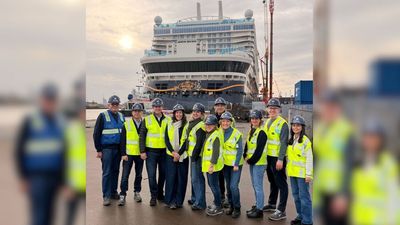 The Disney Adventure is currently en-route across the oceans before arriving in Singapore for her maiden voyage in March 2026.
