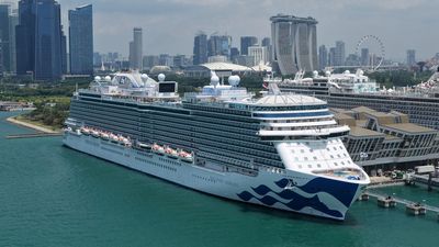 Discovery Princes called at Marina Bay Cruise Centre before departing on a five-day cruise around Malaysia.