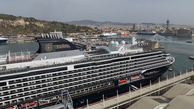 The Explora I docked in the Port of Barcelona on 24 July in preparation for its maiden voyage from Copenhagen on 1 August.