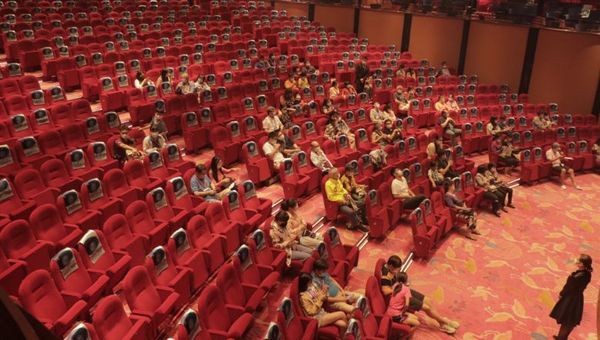 Theatres are sanitised before and after each show. Theatres are sanitised before and after each show.