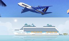 KrisFlyer members can continue to earn two KrisFlyer miles for every US$1 spent on cruise fares.