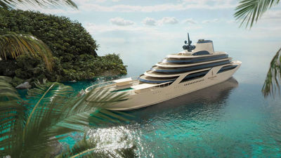 Four Seasons Yacht's 14-deck ship will have just 95 suites and a 1-to-1 guest-to-staff ratio.