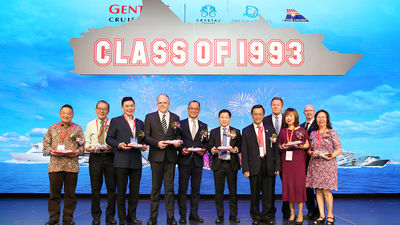 Pioneers from the ‘Class of 1993’ who played a key role in building the cruising scene in Singapore were feted at Genting Cruise Lines’ Silver Anniversary celebration.