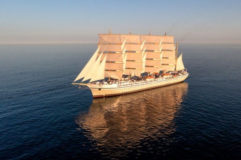 The Golden Horizon has been designed to recapture the golden era of sailing ships.