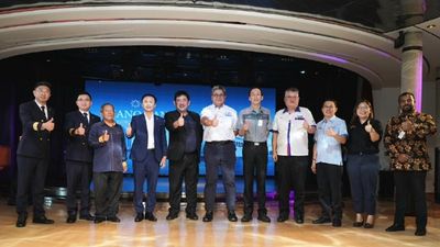 Local leaders graced the event at Port Klang Cruise Terminal.