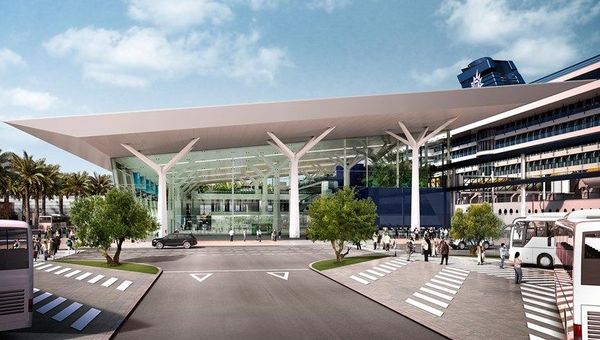 The terminal will be exclusive to MSC Cruises when it opens in 2024. The terminal will be exclusive to MSC Cruises when it opens in 2024.