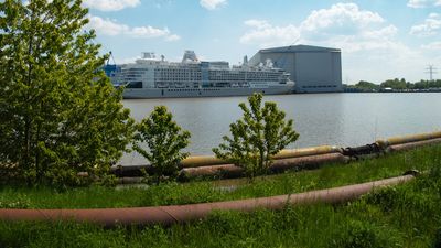 Meyer Werft’s Papenburg shipyard, pictured here, has been majority-owned by Germany’s federal government and the state of Lower Saxony since a 2024 financial rescue.