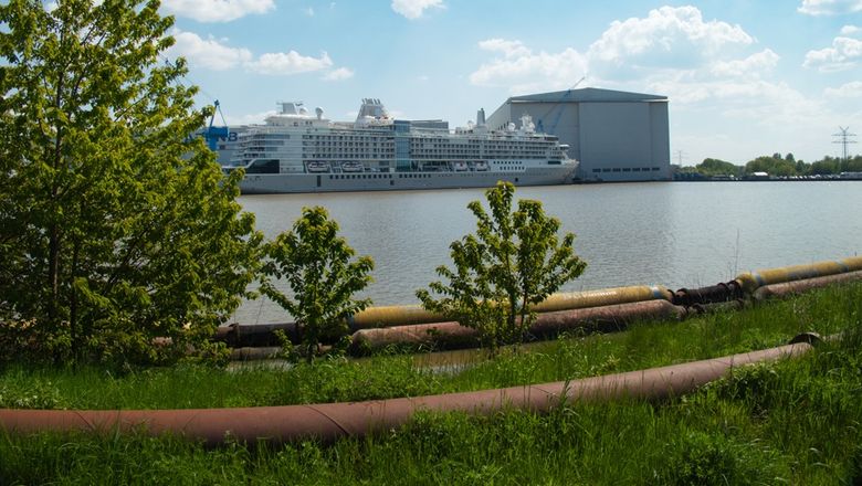 Meyer Werft’s Papenburg shipyard, pictured here, has been majority-owned by Germany’s federal government and the state of Lower Saxony since a 2024 financial rescue.