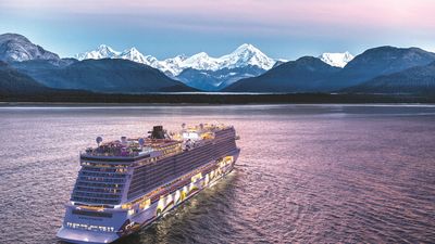 The Norwegian Encore is a Breakaway Plus-class ship offering entertainment-focused cruises, with features like a race track, virtual reality complex, and Broadway shows.