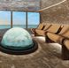 Norwegian Aura’s spa mediation room.
