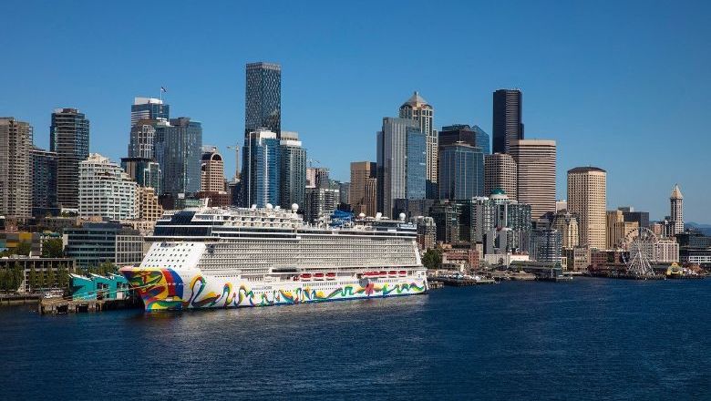 Norwegian Cruise Line returned to cruising from the US with the West-Coast debut of its newest innovative ship Norwegian Encore.