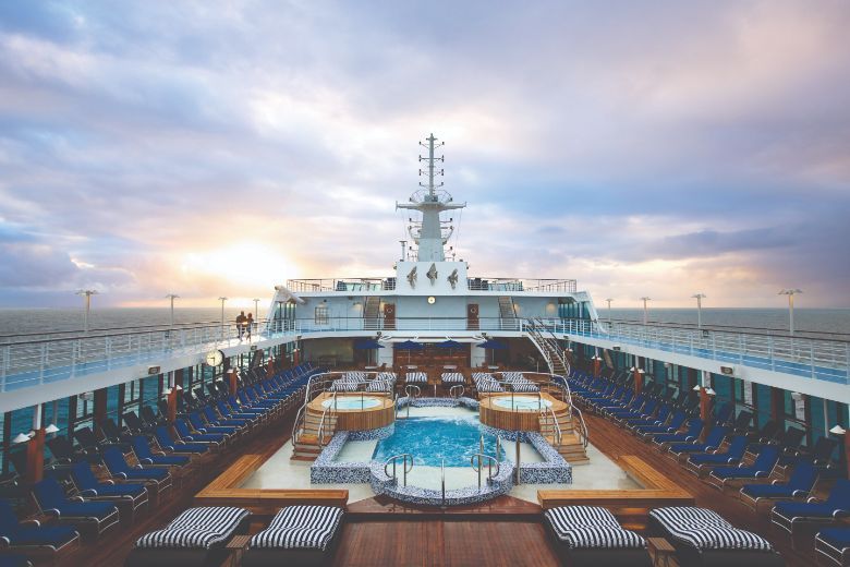 Bolstered by strong pent-up demand, Ocean will open its 2023 Around the World voyage for reservations in January 2021. Pictured: Insignia
