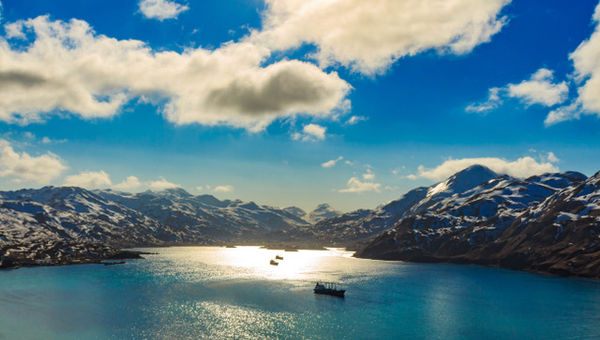 The pass at Dutch Harbour, Alaska. The pass at Dutch Harbour, Alaska.