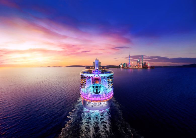 Voyages on the world's largest ship Wonder of the Seas now open for 2022 sailings from Shanghai and Hong Kong.