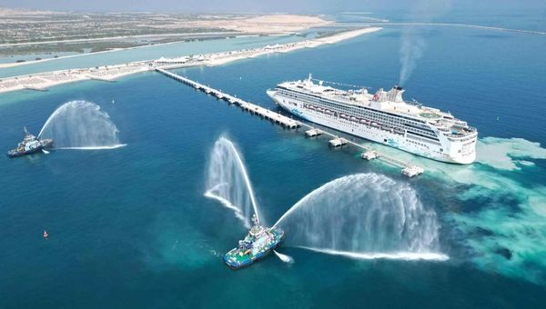 The Resorts World One offers cruises in the Gulf, visiting ports such as Oman and other key destinations in the region.