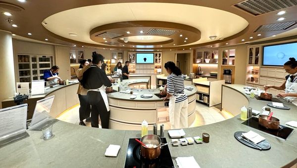 S.A.L.T. Lab is Silversea's culinary workshop, engaging guests with hands-on cooking classes and direct interaction with local produce. S.A.L.T. Lab is Silversea's culinary workshop, engaging guests with hands-on cooking classes and direct interaction with local produce.