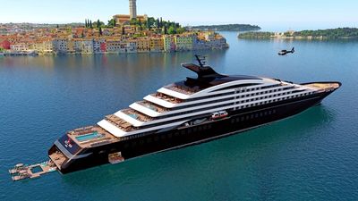Scenic Ikon is equipped with two Airbus helicopters, a custom-designed Triton AVA submersible, Zodiacs, and luxurious superyacht Fassmer tenders.