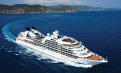 The luxury ship is sailing Mediterranean cruises this summer.