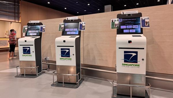 Self-service kiosks expected to streamline passenger processing and flow. Self-service kiosks expected to streamline passenger processing and flow.