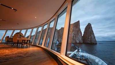 Silversea’s Galápagos cruises offer 7- to 14-night expeditions year-round, guided by Certified Naturalist Guides, exploring the archipelago’s unique wildlife and landscapes in comfort.