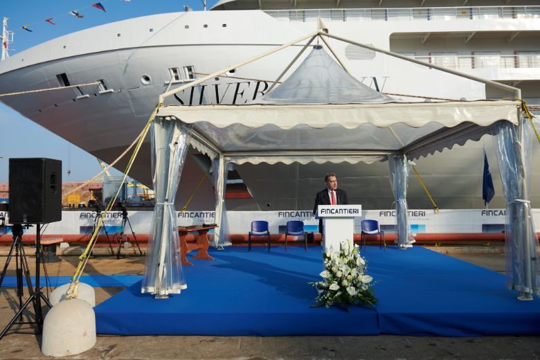 Silversea's last Muse-class ship, Silver Dawn, is expected for delivery in November this year.