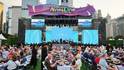 Hong Kong’s Wine and Dine Festival attracted 8,000 cruise passengers.