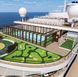 Regent’s new sports deck includes a competition-sized padel and pickleball court, and an 18-hole putting green.