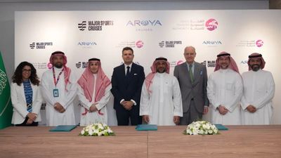 The partnership between Saudi Tourism Authority, Aroya Cruises and Major Sports Cruises aims to enhance the Kingdom’s global position in sports tourism.