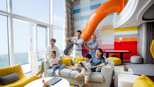 Ultimate Family Suite on Royal Caribbean International Ultimate Family Suite on Royal Caribbean International's Spectrum of the Seas.
