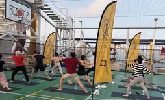 Skincare brand Kiehl’s recently organised a product launch on a cruise ship.