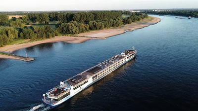 Passengers on the Skyla were sent to a hotel for the night before being flown back to the UK when the air con issue persisted.