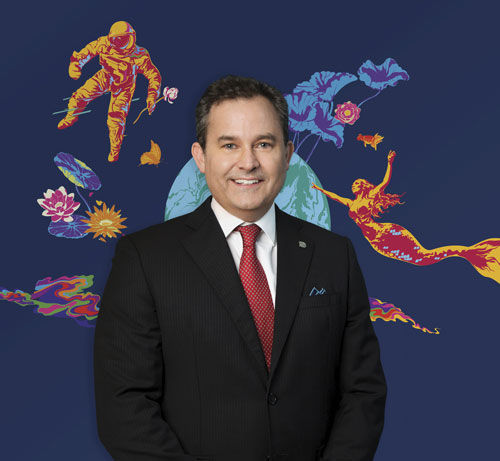 Thatcher Brown, president of Dream Cruises. Thatcher Brown, president of Dream Cruises.