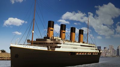 Artist impression of the Titanic II.