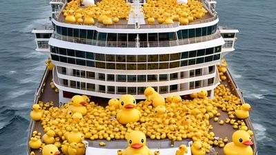 The trend began with a young girl named Abby Davis, who started hiding rubber ducks on cruise ships, sparking a playful social media phenomenon.