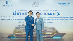 Wyndham Hotels & Resorts Asia Pacific and Alliga Eternity will launch Wyndham Alltra Cat Ba superyacht resort in Vietnam's Halong Bay in 2026.