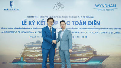 Wyndham Hotels & Resorts Asia Pacific and Alliga Eternity will launch Wyndham Alltra Cat Ba superyacht resort in Vietnam's Halong Bay in 2026.