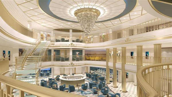 A sneak peek at China's first home-made cruise ship